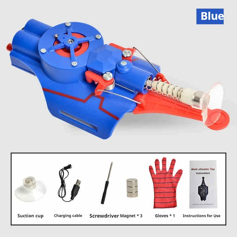 New Legends Spiderman Web Shooters Toys Spider Man Wrist Launcher Cosplay Peter Parker Accessories Props Gloves For Kids Gifts